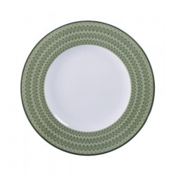 Prato Raso 28cm Avulso Tramontina Zenith em Porcelana Decorada